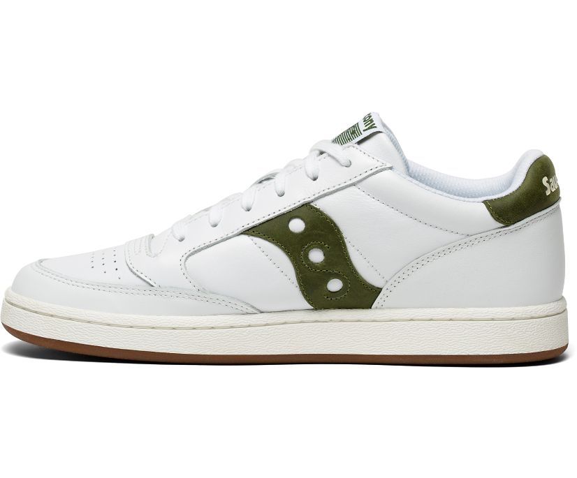 Saucony Jazz Court Women's Originals White / Olive | AU 043JPQJ